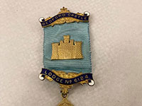 Past Masters Jewel -  Bedford Castle Lodge 6124