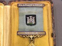Past Masters Jewel – Clapham Lodge No. 1818